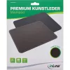 InLine Premium PU Ādas Pelespaliktnis Melns, 255x220x3mm