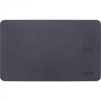 InLine USB-C bezkontakta lādētājs ar pelējuma pamatni, 370x225x7mm, melns