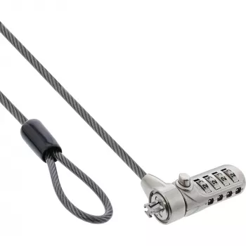 InLine Notebook drošības slēdzene ar kombināciju 4,4mm x 2m