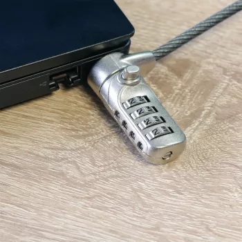 InLine Notebook drošības slēdzene ar kombināciju 4,4mm x 2m