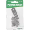 InLine RJ45 porta bloķētāju komplekts, 10 gab. ar atslēgu, melns