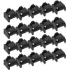 InLine RJ45 portu bloķētājs, 20 gab. papildinājuma iepakojums, melns