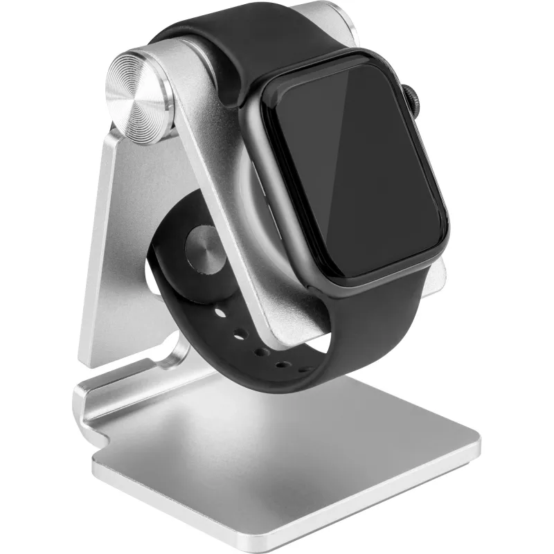 InLine Aluminium turētājs Apple Watch sudraba krāsā