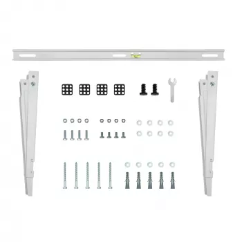 Gaisa kondicioniera atbalsta kronšteins InLine balts 775mm 400mm 365mm