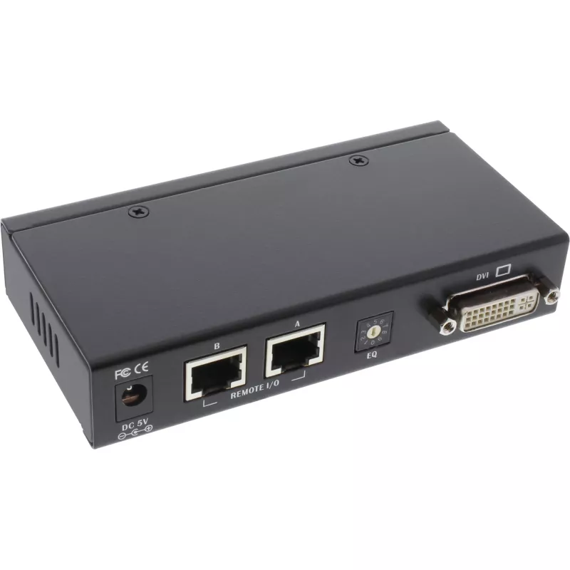 InLine DVI USB KVM pagarinātājs DX050 pa TP kabeli ar audio līdz 50 m