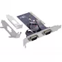InLine PCI daudzportu I/O kontrollera karte ar 2 DB9 seriālajiem portiem