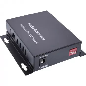InLine 66659E tīkla mediju pārveidotājs 10000 Mbit/s 850 nm Daudzmodu Melns