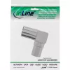 InLine Antenas koaksiālais savienotājs IEC tēviņš-mātīte leņķa metāla 69915M