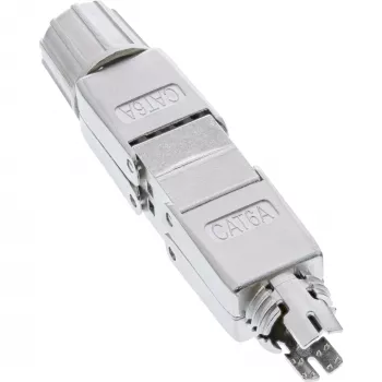 InLine Cat.6A ekranēts bezinstrumentu savienotājs 69992E