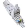 InLine Cat.6A ekranēts bezinstrumentu savienotājs 69992E