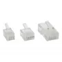 InLine Modular Plug 6P4C RJ11 krimpējamais savienotājs apaļajam kabelim, 10 gab.