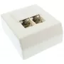 InLine Cat.5e tīkla kārba 2x RJ45 virsmas montāžai balta RAL9010