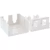 InLine Virsmas montāžas kārba keystone 2x RJ45 balta 76202B