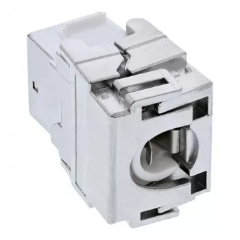 InLine Premium RJ45 Keystone Jack Snap-In modulis Cat.6a ar putekļu vāciņu