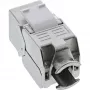 InLine RJ45 Keystone Jack Snap-In modulis Cat.8.1 plakans metālisks 1 gab.