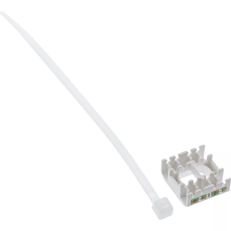 InLine RJ45 Keystone Jack Snap-In modulis Cat.8.1 plakans metālisks 1 gab.