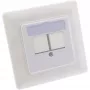 InLine rāmja komplekts 2x RJ45 Keystone SNAP-In 90°, balts RAL9010