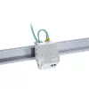 InLine Keystone SNAP-In Fiber Keystone moduļa turētājs, 1 ports DIN sliedei