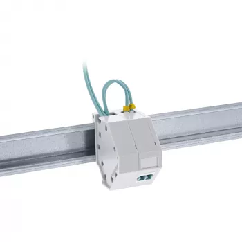 InLine Keystone SNAP-In Fiber Keystone moduļa turētājs, 1 ports DIN sliedei