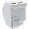 InLine Keystone SNAP-In Fiber Keystone moduļa turētājs, 1 ports DIN sliedei