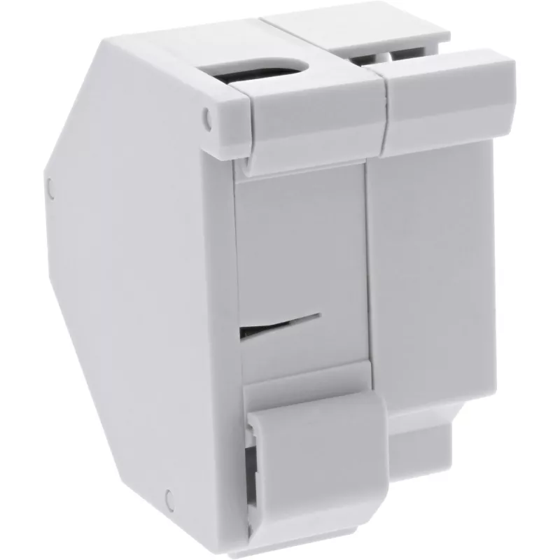 InLine Keystone SNAP-In Fiber Keystone moduļa turētājs, 1 ports DIN sliedei