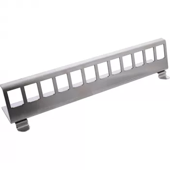 InLine 76203I metāla Keystone stiprinājums DIN sliedei, 12 porti