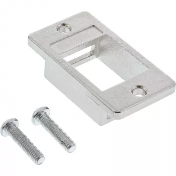 InLine Keystone SNAP-In moduļa turētājs, viens, metāla, plakanām virsmām