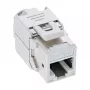 InLine Keystone RJ45 ligzda, ekranēta, Cat.6A, balta, 8 gab. iepakojumā
