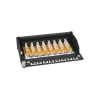 InLine Patch Panel Cat.6 8 Port desktop melns RAL9005