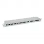InLine Patch Panel Cat.6 24 Port 19 collis 1HE gaiši pelēks RAL7035