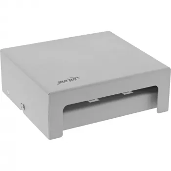 InLine Desktop Consolidation Point Box 6x Keystone RJ45, metāla, RAL7035