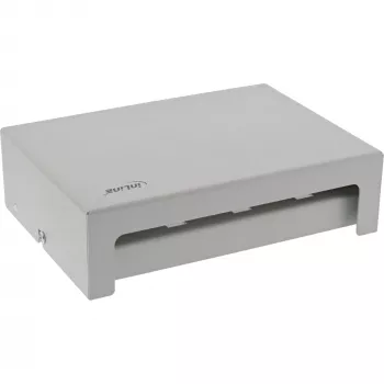 InLine Desktop konsolidācijas punkta kaste 8x Keystone RJ45, metāls, RAL7035