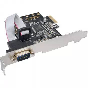 InLine interfeisa karte 1 ports seriālais 9 kontaktu PCIe, InLine, 76618D