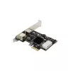 InLine saskarnes karte 2x PS/2 USB galvene PCIe Vīrietis 0.48 Gbit/s
