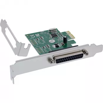 Iekšējais paralēlais adapteris InLine 76625E PCIe vīriešu WCH CH382L