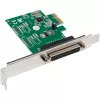 Iekšējais paralēlais adapteris InLine 76625E PCIe vīriešu WCH CH382L