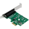 Iekšējais paralēlais adapteris InLine 76625E PCIe vīriešu WCH CH382L
