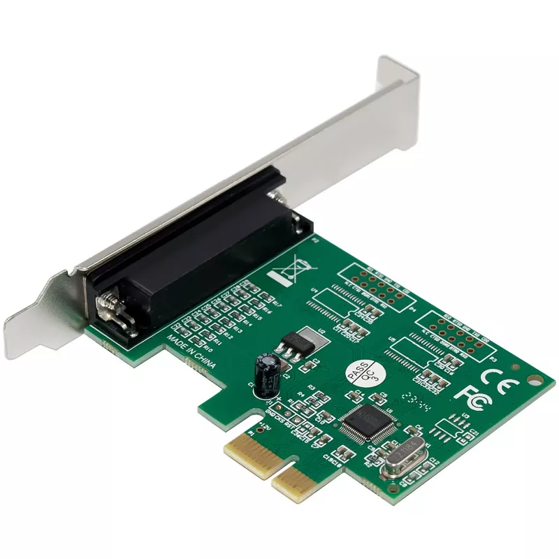 Iekšējais paralēlais adapteris InLine 76625E PCIe vīriešu WCH CH382L
