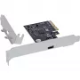 Iekšējā USB-C adaptera karte InLine 76660I PCIe 20 Gbit/s