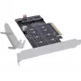 InLine 76660N iekšējā M.2 saskarnes karte PCIe vīrišķais 64 Gbit/s
