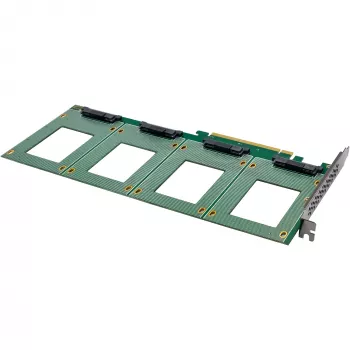 InLine 76660R PCIe 3.0 x16 karte ar 4x U.2 NVMe SSD slotiem