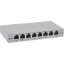 InLine Patch panel Cat.6A 0,5U 8-portu, galda/sienas/sliedes, pelēks, putekļu aizsardzība