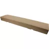 InLine Patch Panel 19 inch Cat.6A 24 Porti 0,5U Melns RAL 9005