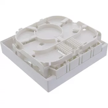 InLine FTTH tukšā sadales kārba līdz 4x LC dupleks / 4x SC simpleks, balta