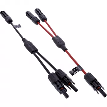 InLine 95020 saules paneļu kabeļu Y-sadalītājs 4 mm² 1500 V 30 A 0,36 m
