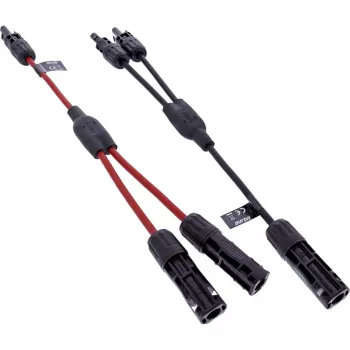 InLine 95020 saules paneļu kabeļu Y-sadalītājs 4 mm² 1500 V 30 A 0,36 m