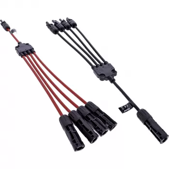 InLine 95040 saules paneļu kabeļu komplekts 4 mm² 0,42 m