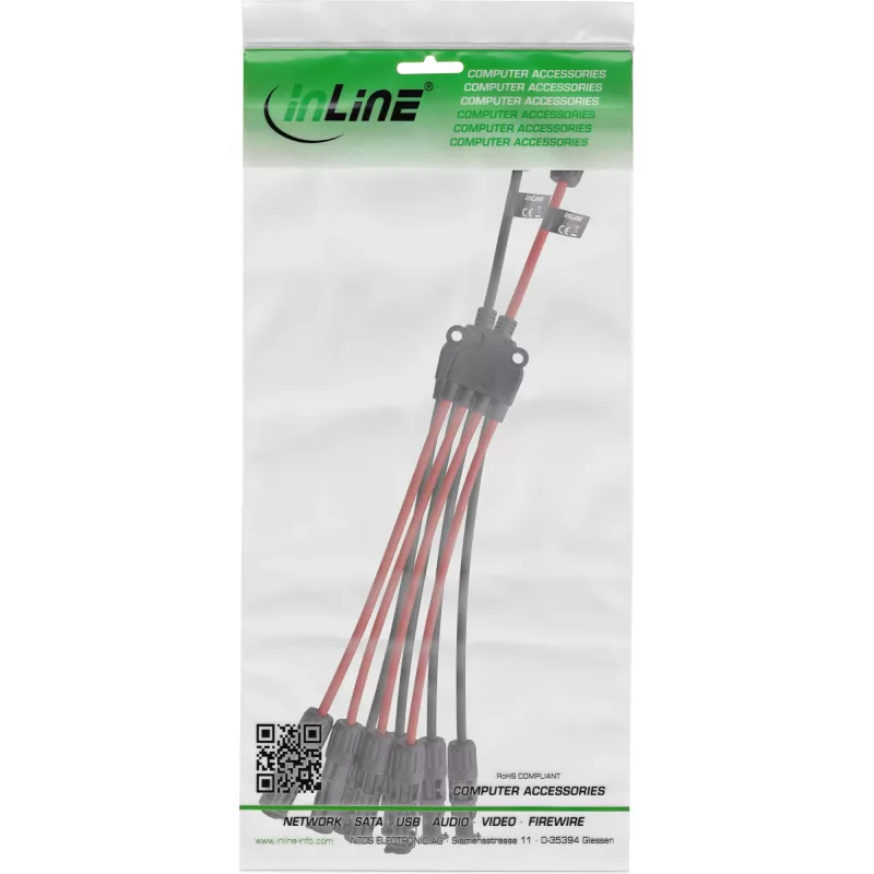 InLine 95040 saules paneļu kabeļu komplekts 4 mm² 0,42 m