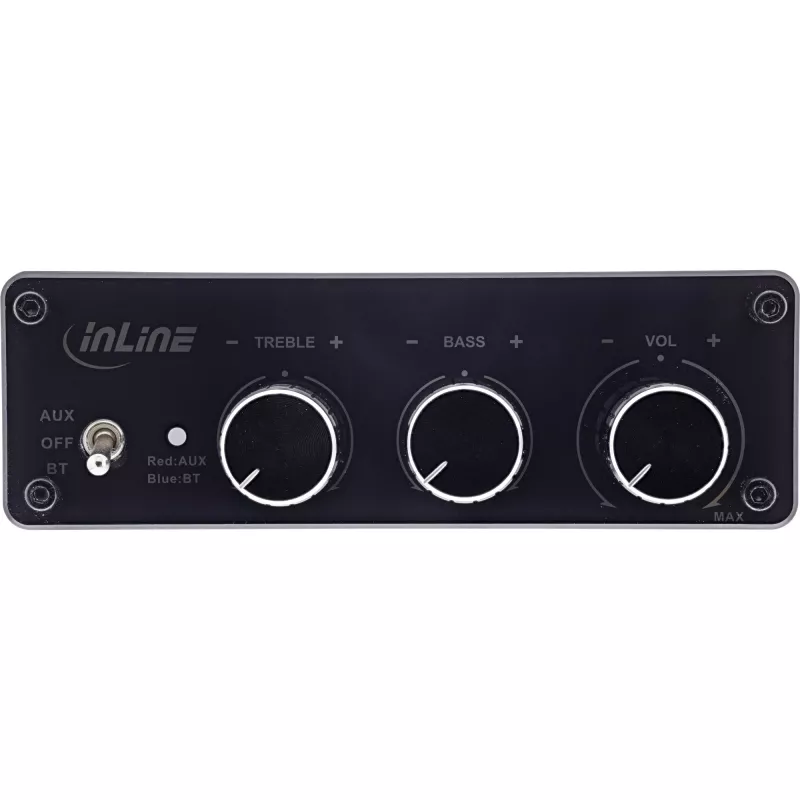 InLine Bluetooth 5.3 audio uztvērējs ar 96 vatu pastiprinātāju