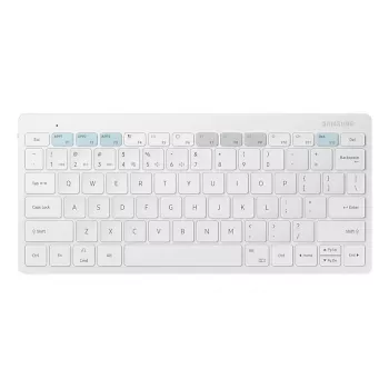 Samsung EJ-B3400BWGGDE balts Bluetooth tastatūra ar vācu QWERTZ izkārtojumu